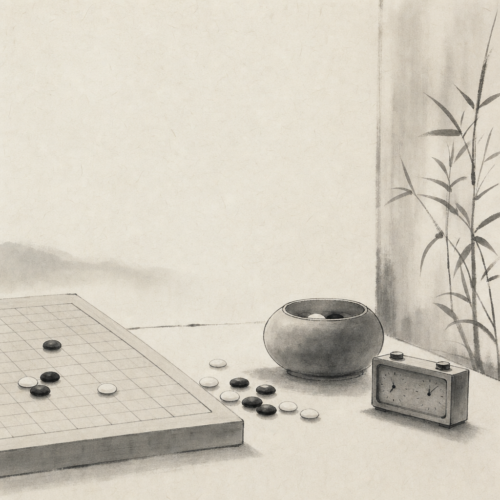 WUZIQI 风格的五子棋棋盘插图