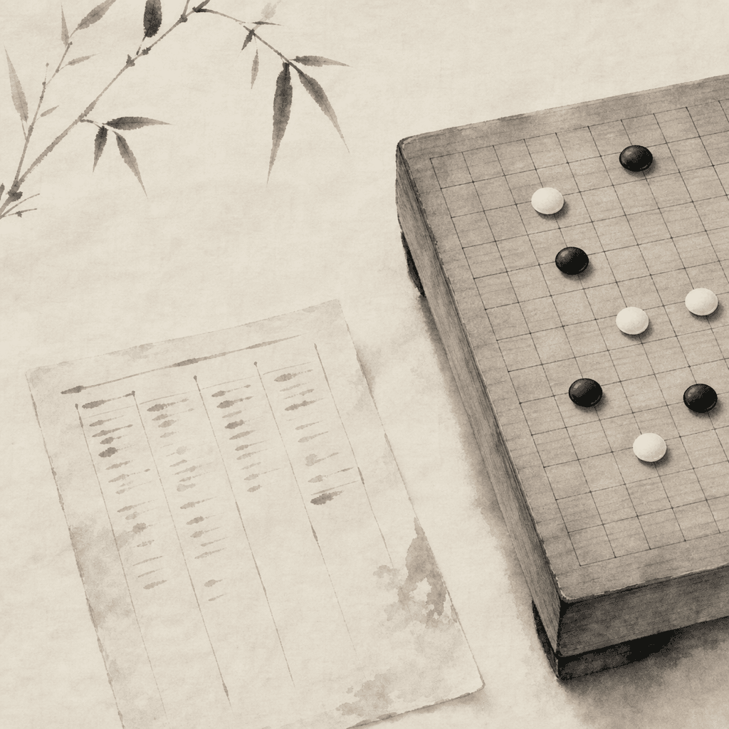 瑞士制的成绩表，像一盘还没完全收束的棋。