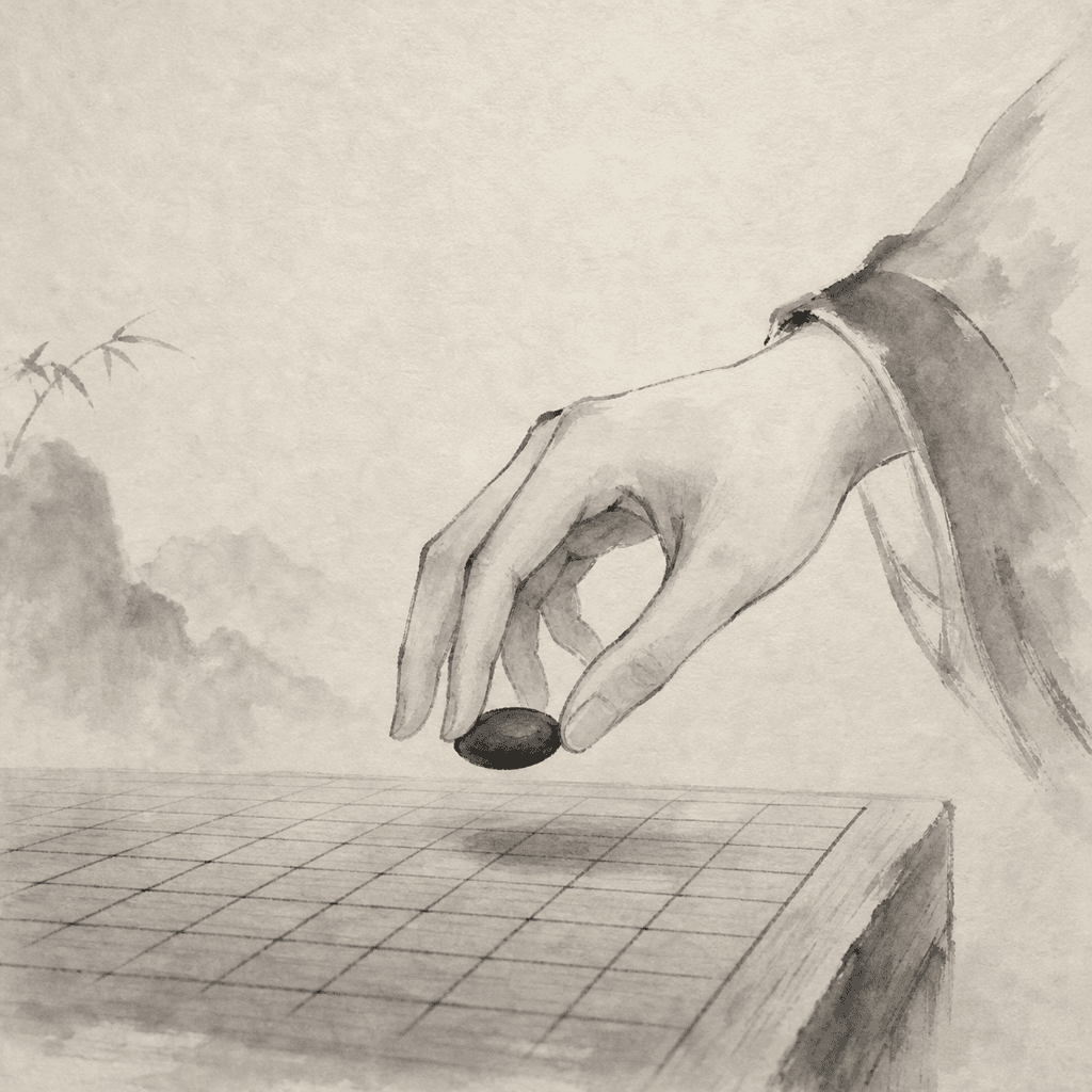 Swap2 开局流程示意：三颗初始棋子、换色选择、加两颗后的最终选择