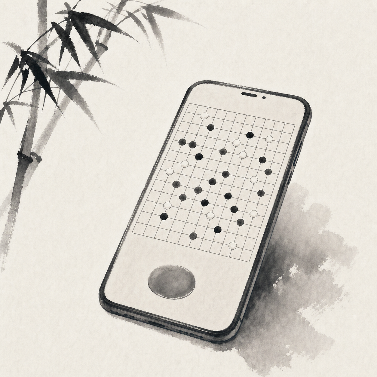 边界附近的棋子让方向变少，也让每一步的重量更清楚。